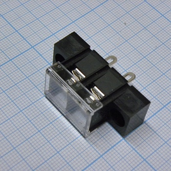 DG48H-A-02P-13-00A(H) - Барьерный клеммный блок 2 контакта. Серия DG48H-A