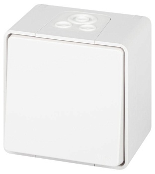 Выключатель Эксперт 11-1501-01 IP55 10АХ-250В ОУ бел. Эра Б0063250