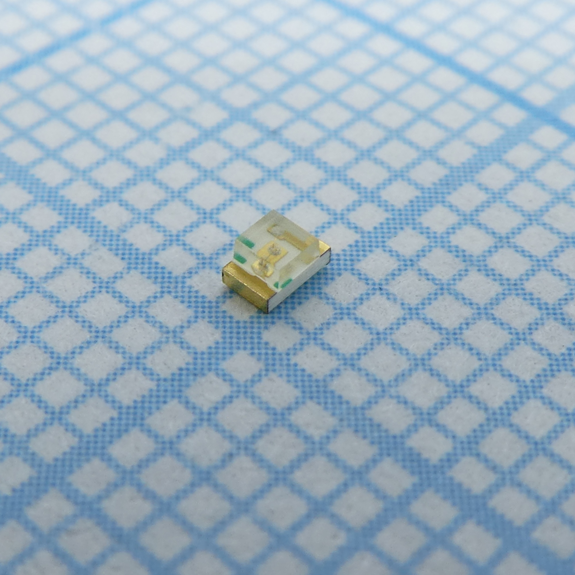 KP-2012ZGC - Светодиод smd 2х1,25мм/зеленый/525нм/110-300мкд/прозрачный/120°