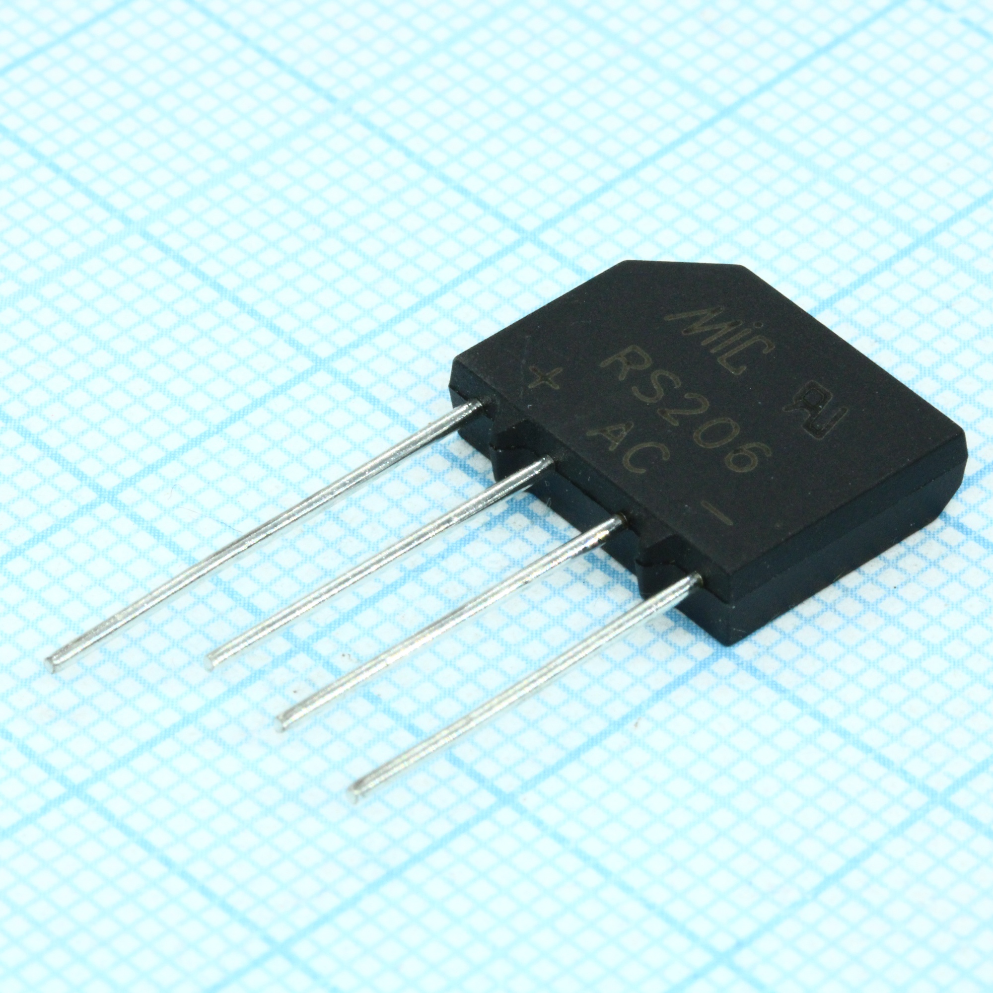 RS206 - Диодный мост 2А 800В