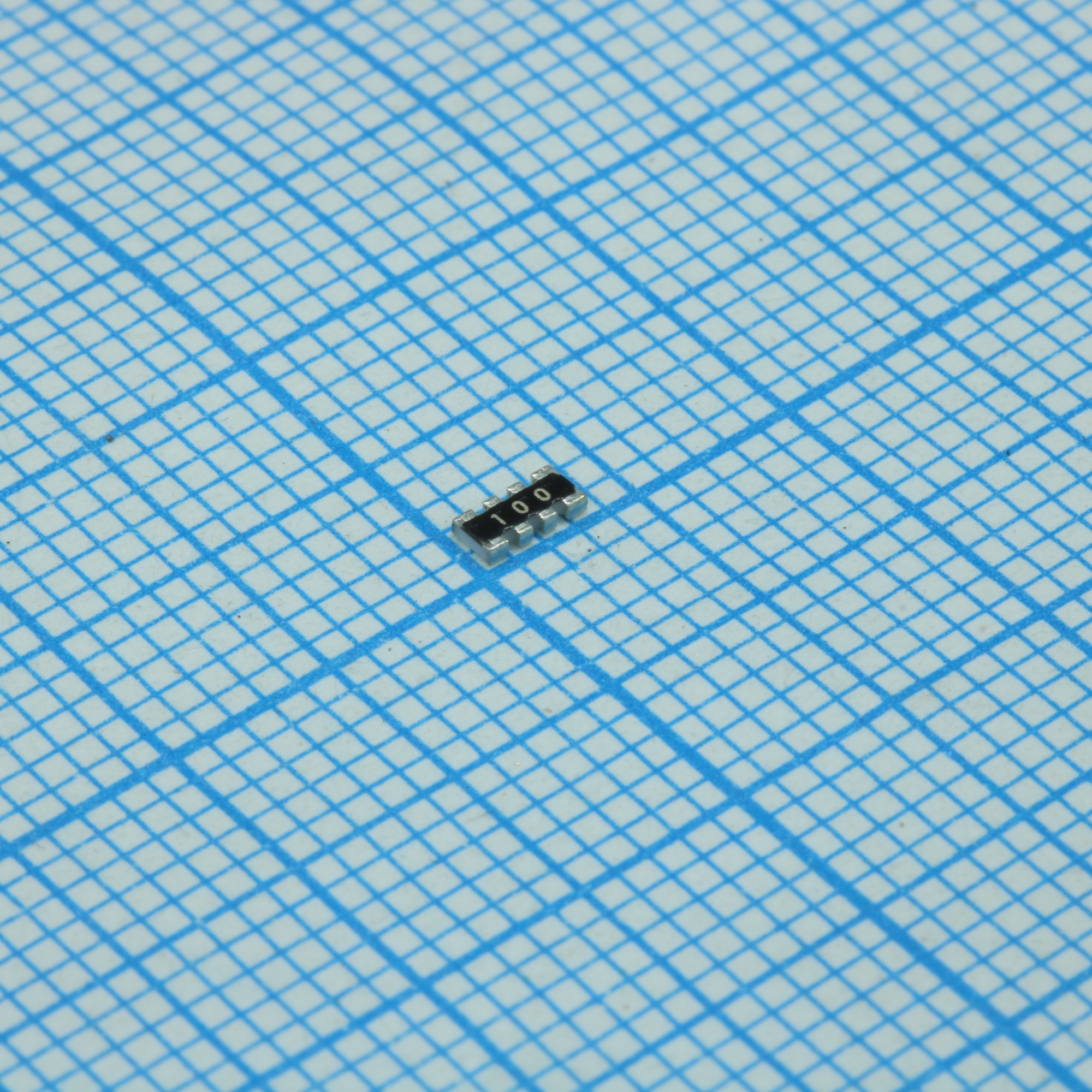 RA034A100JT - Резисторная сборка SMD 1206 4 резисторов по 10Ом±5%