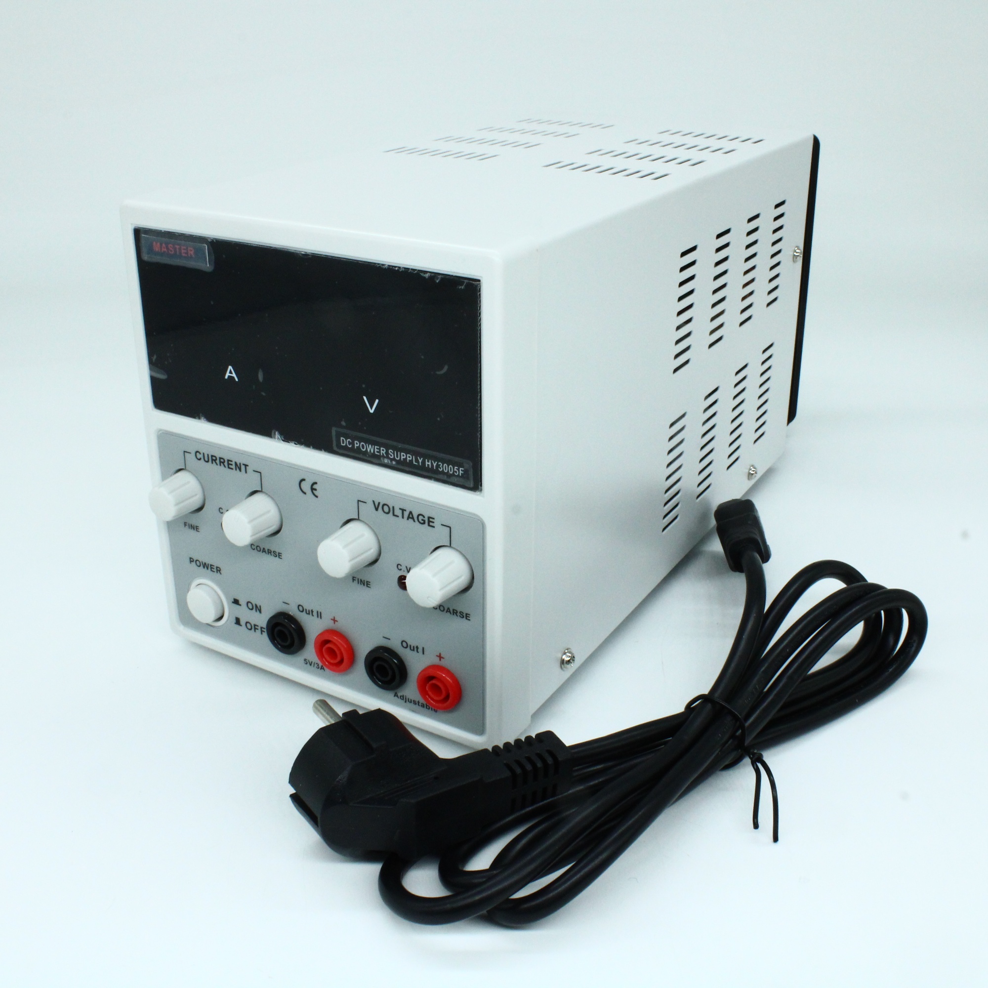 HY-3005F - лабораторный блок питания 0-30В/5A, 5В/3А