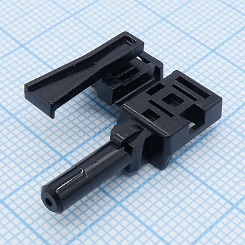 HFBR-4532Z - Разъем VL одинарный черный безобжимной с фиксацией