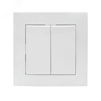 Выключатель 2-кл. СП Валенсия 10А IP20 бел. PROxima EWV10-023-10