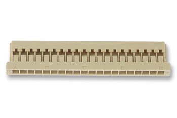 DF14-20S-1.25C - Сокет 20 контактов шаг 1.25мм зажим