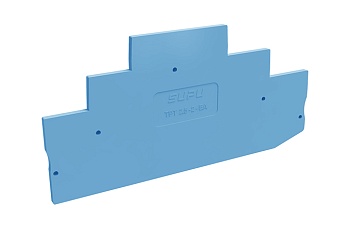 Торцевая крышка TPT2.5-2-BU-EA - Торцевая крышка для клемм TPT2.5-2…, цвет: синий