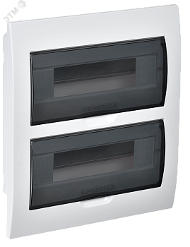 Бокс ЩРВ-П-24 мод. встраив. пластик IP41 GENERICA MKP12-V-24-41-G