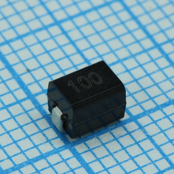 AISM1812-101K-0.11A - Проволочная SMD индуктивность на ферритовом сердечнике 0.796МГц 100мкГн ±10% 110мА RDC 8Ом 40Q