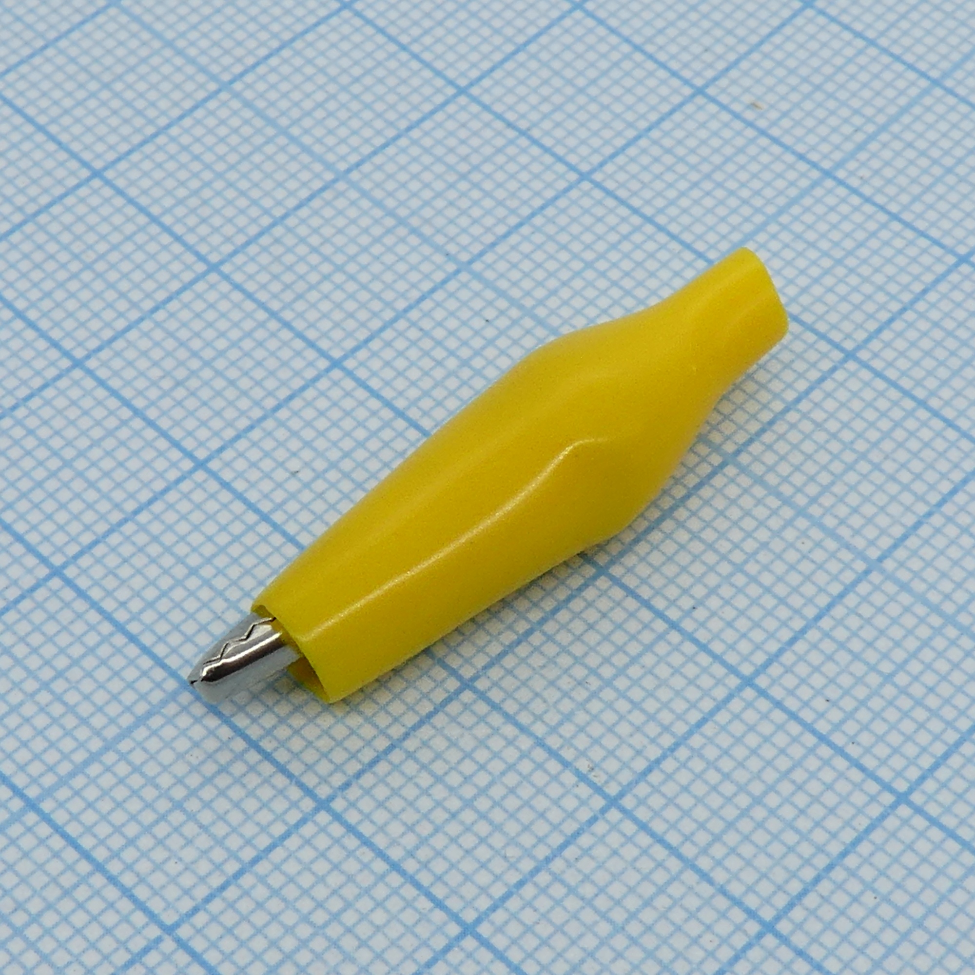 крокодил   8001  Yellow(1225) - зажим типа крокодил