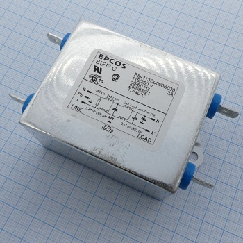 B84113C0000B030 - EMC-фильтр SIFI-C, 2X3A 250V, 2 x 0.47мкФ (X2) + 2 x 4700 пФ (Y2), 4 x 4.7 мГн