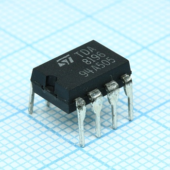 TDA8196 - аналоговый коммутатор ТВ, упр.громкостью