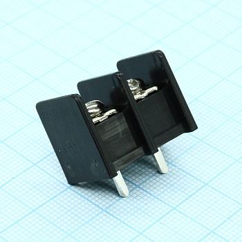 DG65C-B-02P-13-00A(H) - Барьерный клеммный блок 2 контакта. Серия DG65C-B