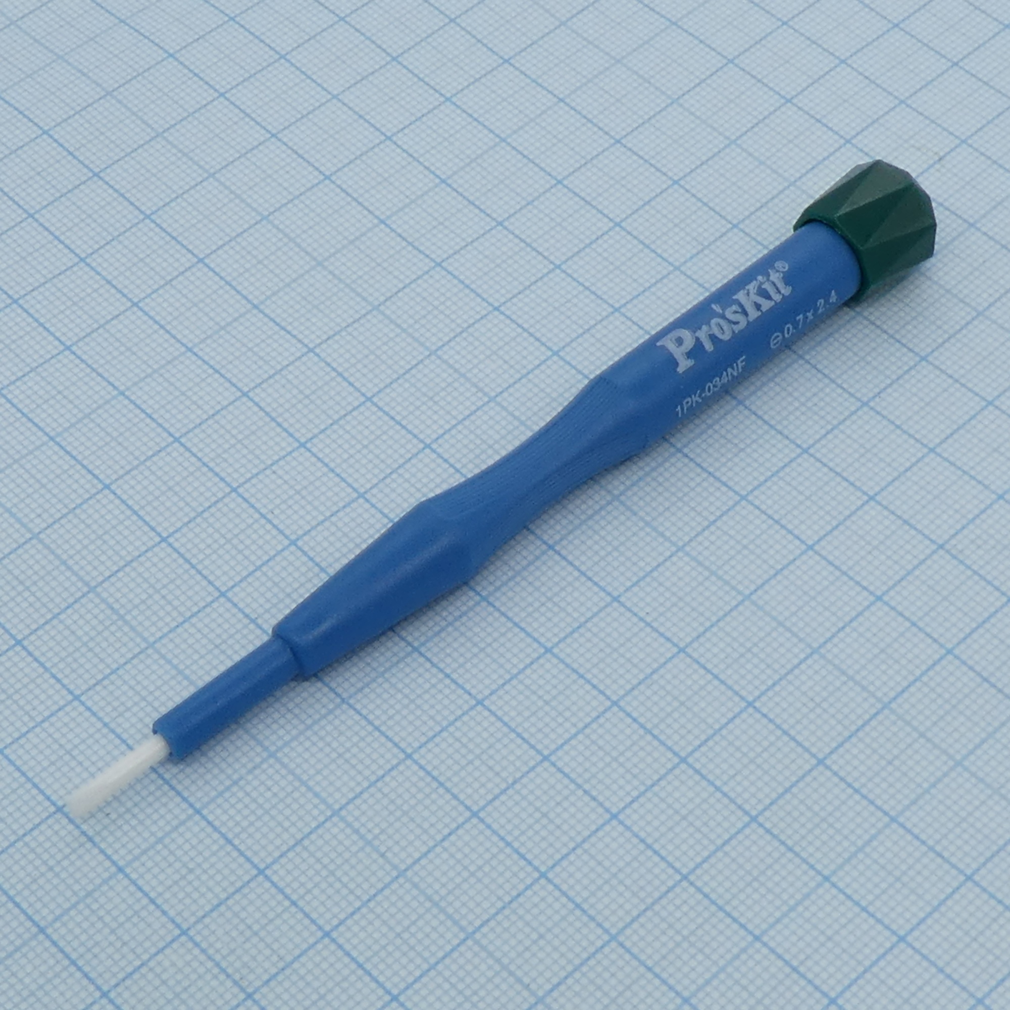 1PK-034NF - Керамическая отвертка шлицевая (-) 0.7х2.4мм
