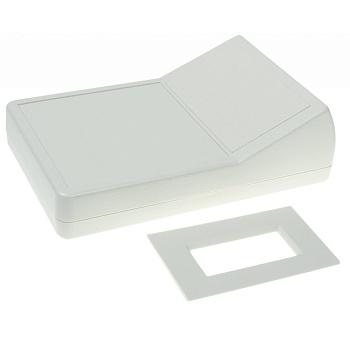 G1168G - Прочный корпус из ABS пластика для клавиатуры, светло-серый