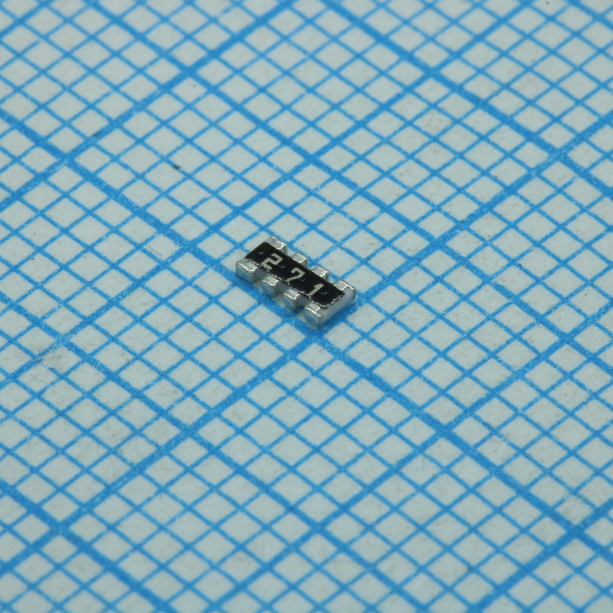 RA034A271JT - Резисторная сборка SMD 1206 4 резисторов по 270Ом
