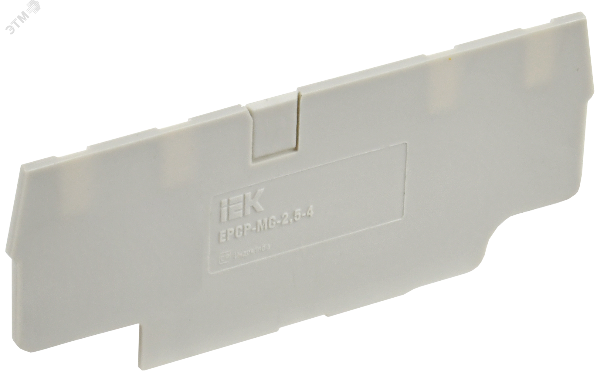 Заглушка для CP-MC 4 вывода 2,5мм2 серая YCT22-00-4-K03-002-ZGL