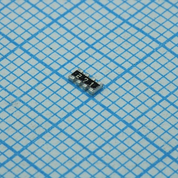 RA034A271JT - Резисторная сборка SMD 1206 4 резисторов по 270Ом