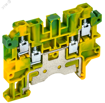 Колодка клеммная CTS-MC-PEN земля 4 вывода 4мм2 YCT12-03-4-K52-004