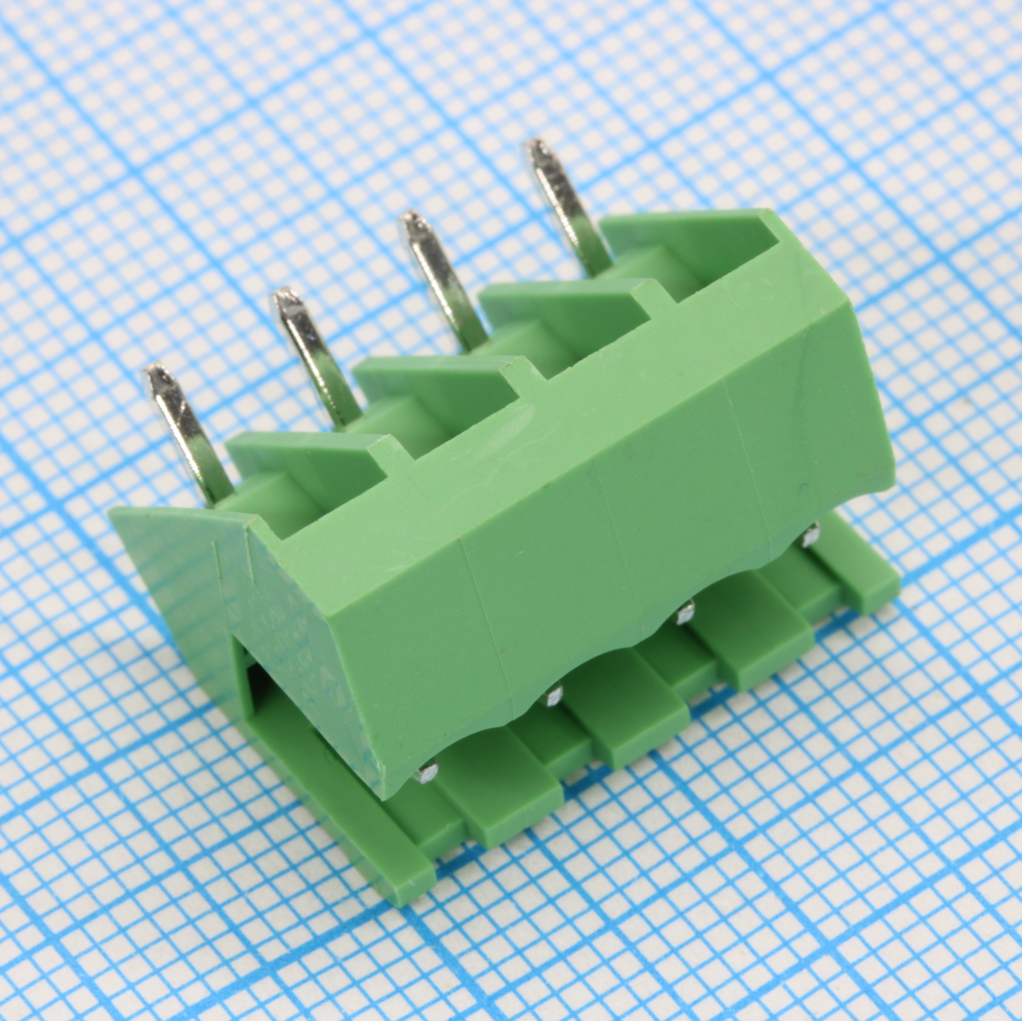 2EDGL-5.08-04P-14-00A(H) - Разъемный клеммный блок на плату, 4 контакта. Серия 2EDGL-5.08