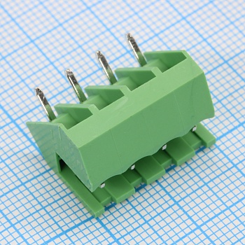 2EDGL-5.08-04P-14-00A(H) - Разъемный клеммный блок на плату, 4 контакта. Серия 2EDGL-5.08