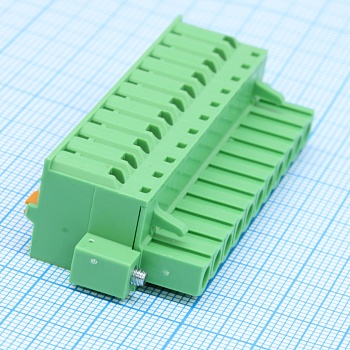 2EDGKDM-5.08-11P-14-00A(H) - Нажимной безвинтовой клеммный блок 11 контактов шаг 5.08мм