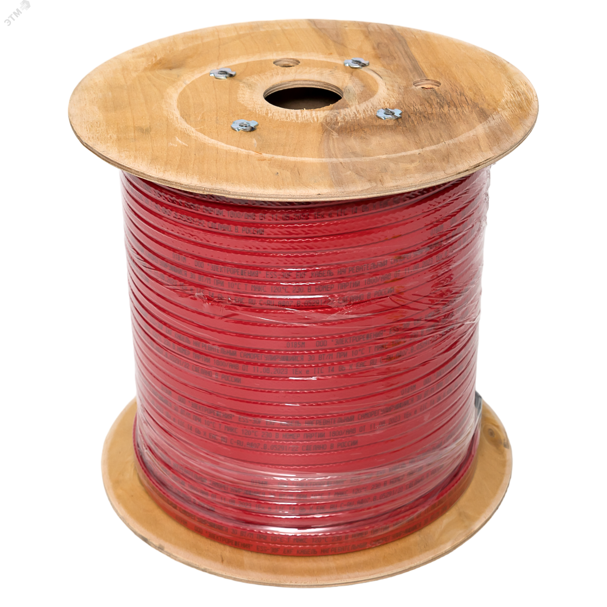 Кабель нагревательный саморег. ESS-45F 45Вт/м фторопласт ESS-45F-200