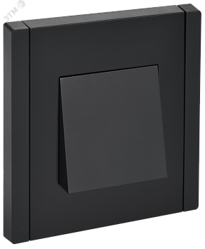 Вывод кабеля FORTE&PIANO FP142 черн. IEK FP-VK10-0-K02