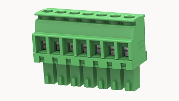 15EDGKA-3.81-07P-14-100A(H) - Разъемный клеммный блок. Серия 15EDGKА-3.81, 7 контактов