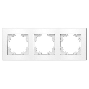 Рамка 3-м Афина универс. бел. A0045