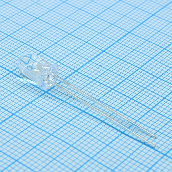 L-7113MBC - Светодиод 5мм/синий/466нм/50-150мКд/16°