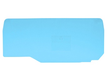 Пластина разд. TWFN 10 D1/2/35 BLAU - Разделительная пластина, для клемм WKFN 10 D1/2..., цвет: синий