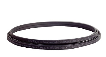 Кабель нагревательный саморег. 16Вт/м с экраном 16 AWG термопласт TKE-SRL-16-2CR