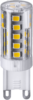 Лампа светодиодная LED 3вт 230в G9 тепло-белый капсульная 19949