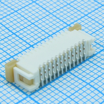 526101272 - Разъем FPC 12 контактов шаг 1мм SMD серия Easy-On™ лента на катушке