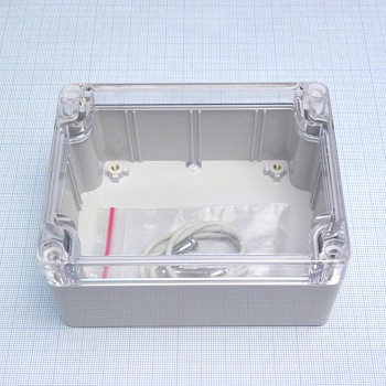 G212C - Герметичный корпус из поликарбоната, IP65, светло-серый