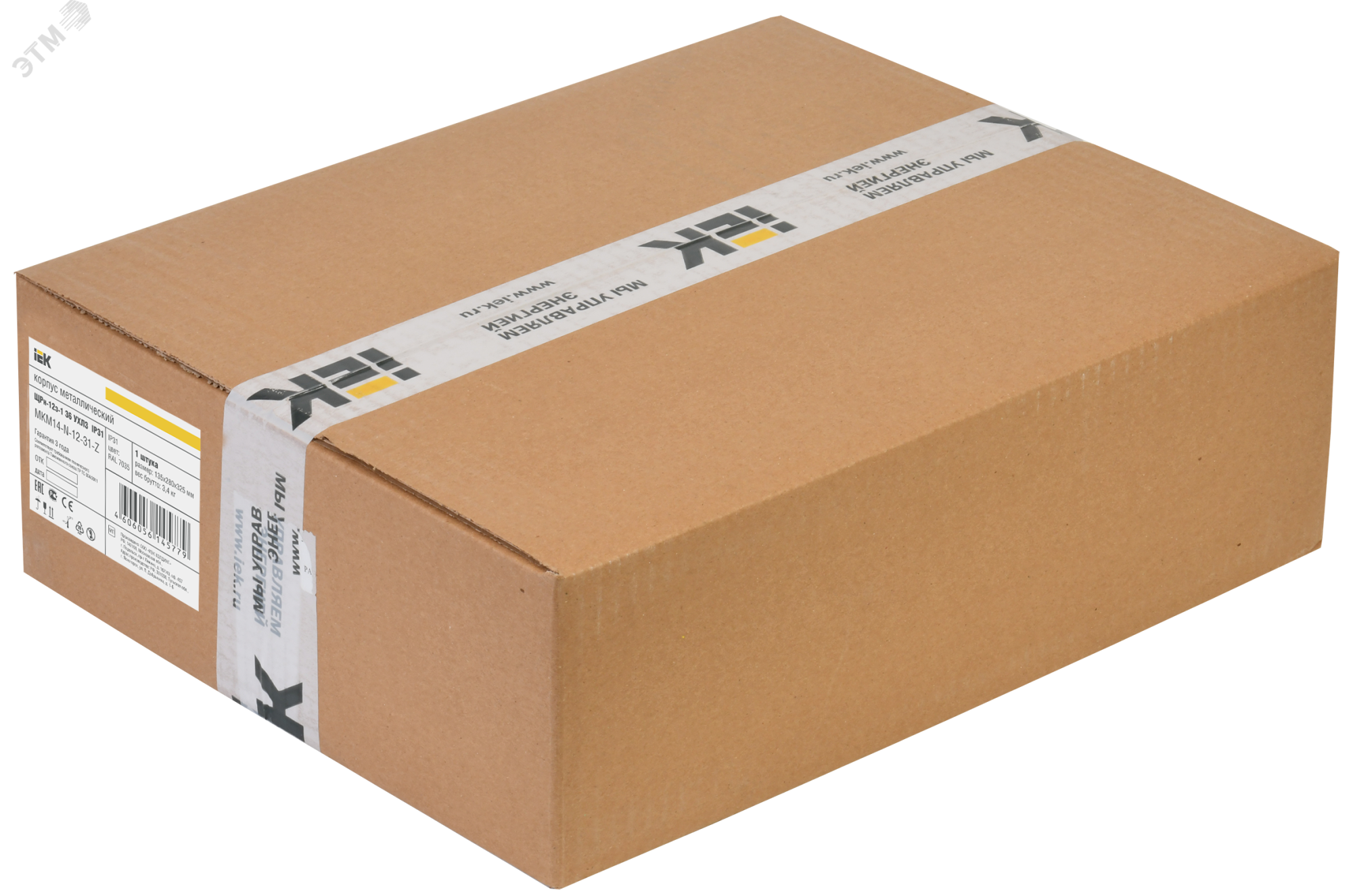 Корпус металлический ЩРн-12 (265х310х120мм) IP31 TITAN 3 MKM14-N-12-31-Z