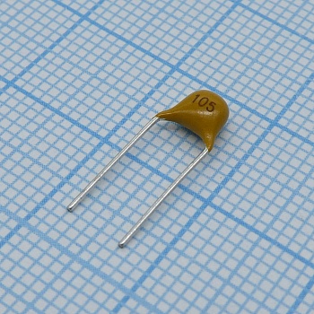 TS170R1H105KSBBB0R - Конденсатор керамический многослойный 1мкФ 50В X7R ±10% радиальный 5.08мм 125°C россыпь