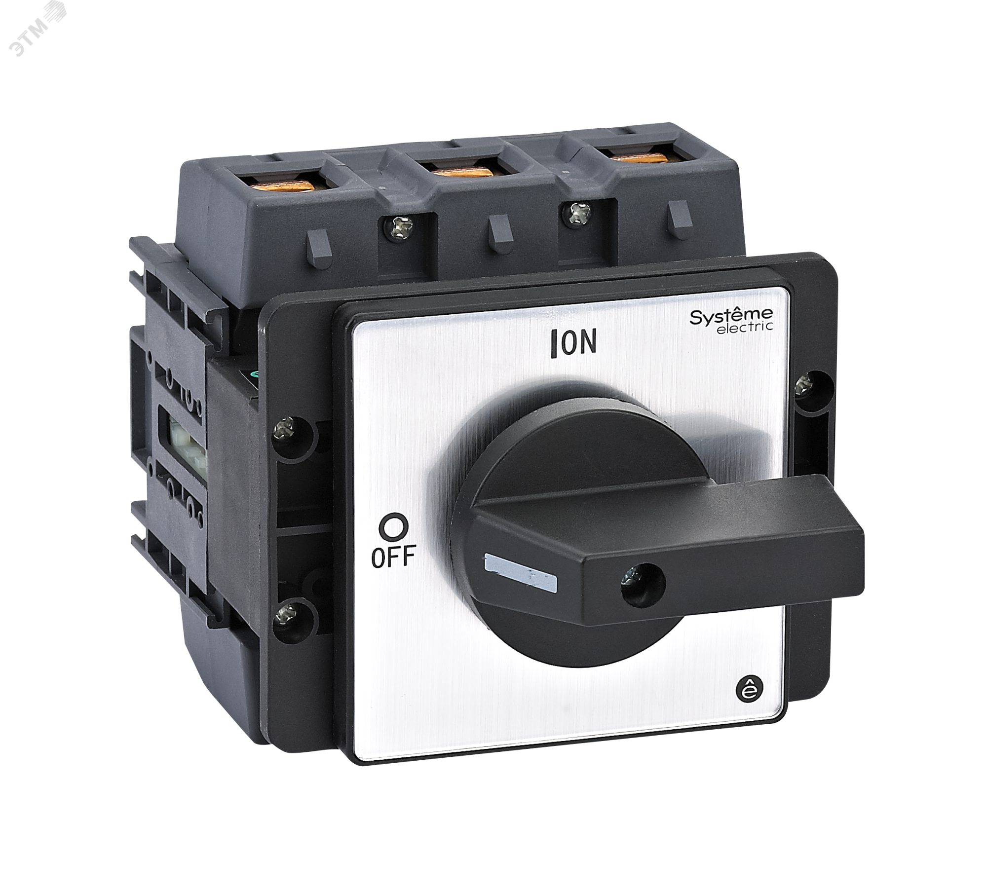 ВЫКЛЮЧАТЕЛЬ-РАЗЪЕДИНИТЕЛЬ 3P 175A С Ч-РНОЙ РУКОЯТКОЙ НА ДВЕРЦУ 4 ВИНТАМИ MSD175320B