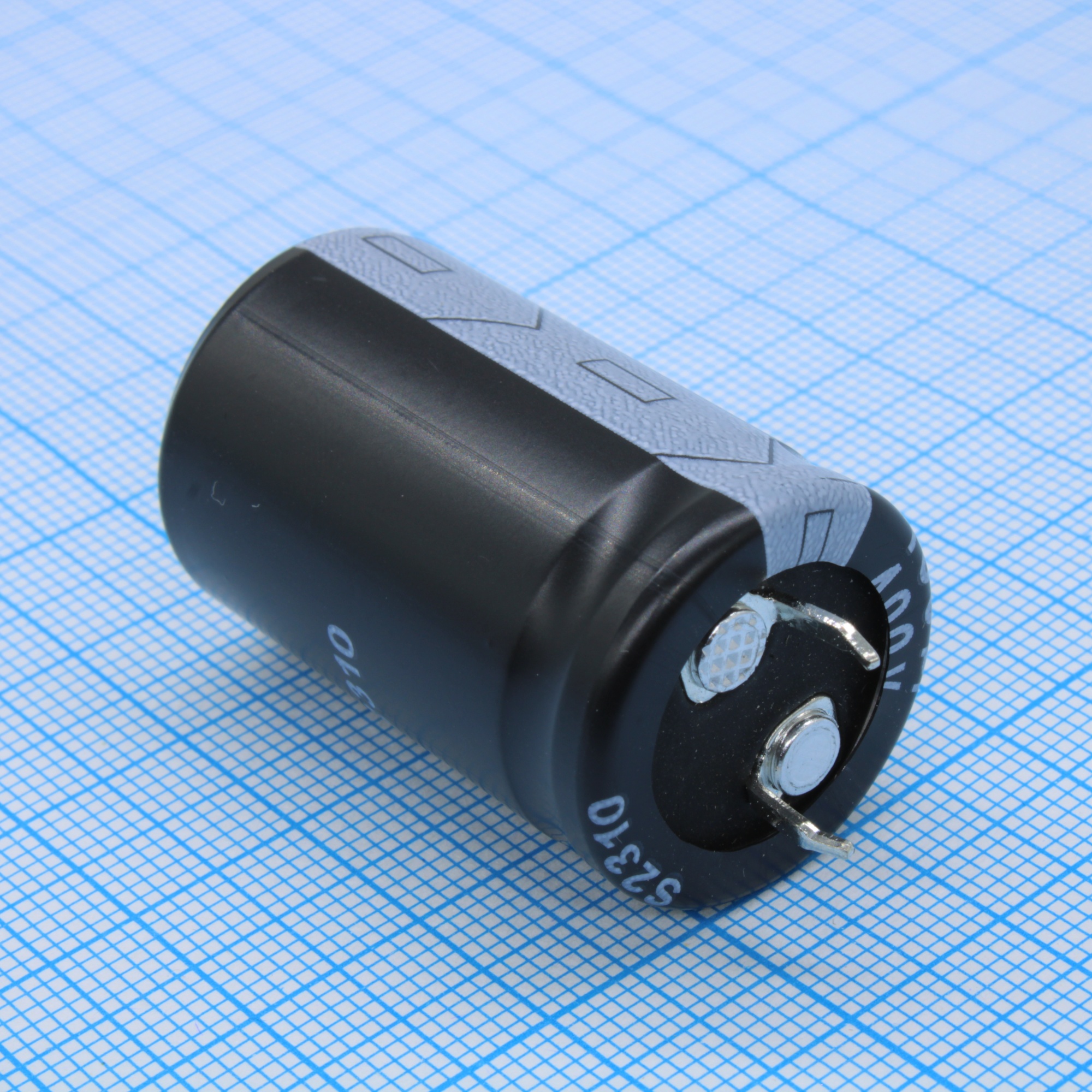 LZ400M101M350KKKYL0R - Конденсатор алюминиевый электролитический 100мкФ 400В ±20% (22 X 35мм) защелкиваемые выводы 10мм 720мА 2000час 105°С россыпь