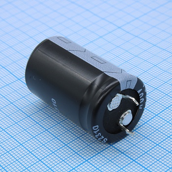 LZ400M101M350KKKYL0R - Конденсатор алюминиевый электролитический 100мкФ 400В ±20% (22 X 35мм) защелкиваемые выводы 10мм 720мА 2000час 105°С россыпь