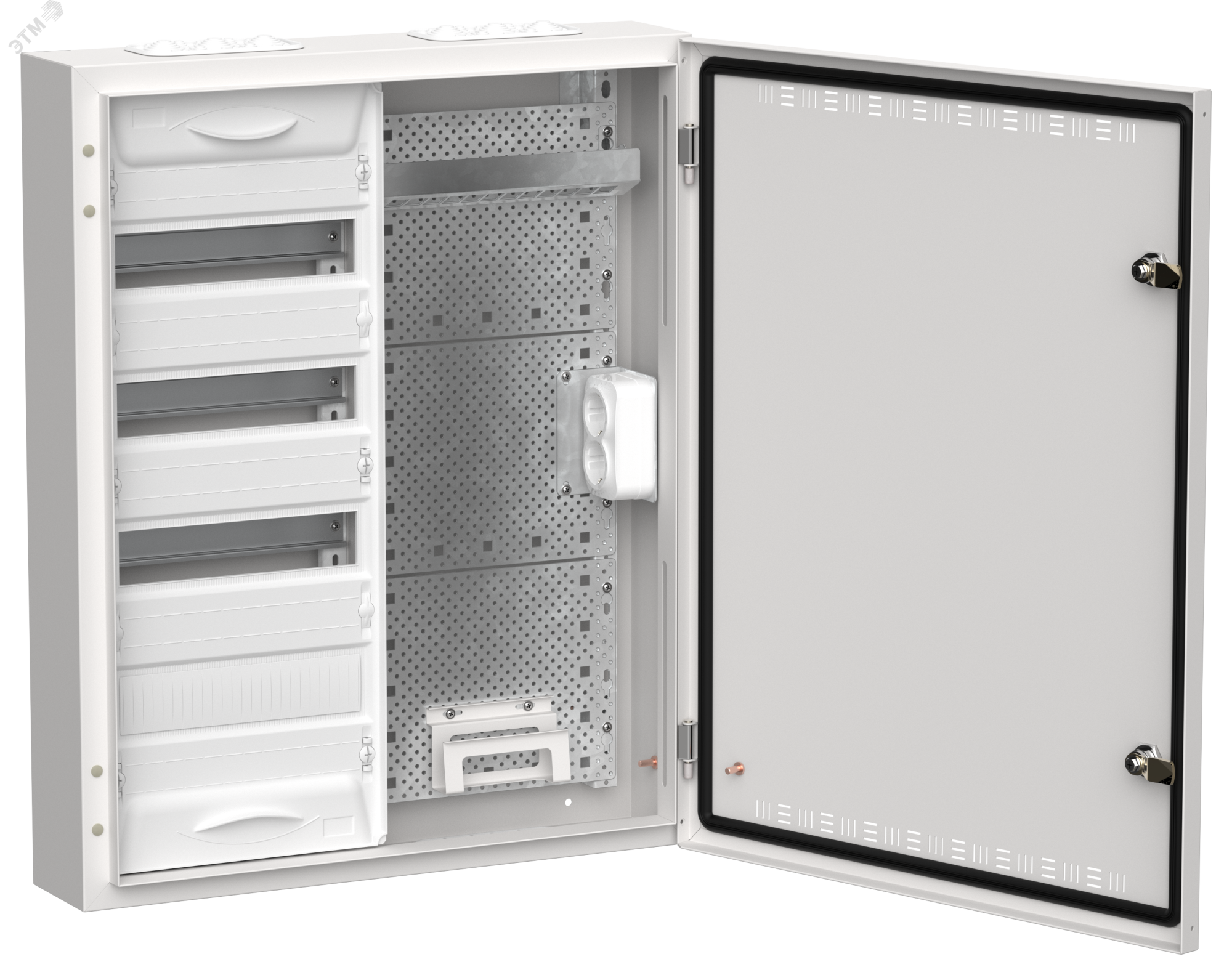 TITAN 5 Корпус комбинированный ЩРн-48 (2х48) белый IEK TI5-51-N-2X048-30