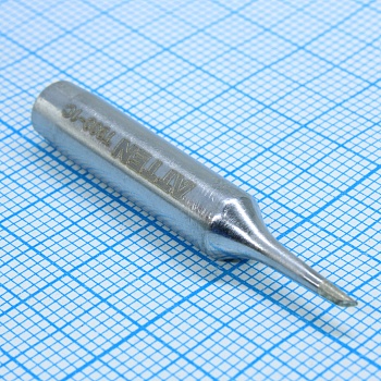 T900-1C - Жало для паяльной станции ST80/AT937/AT989/AT989D/ST8802/AT8502D скошенный под 60° круг 1.0мм