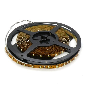 MS-F1210WASN003-12 - LED-лента / Холодный белый / 7000K/ 60Leds и 206Lm  на 1метре/ Uп=12 V/ P(1м)=5,3W /120°