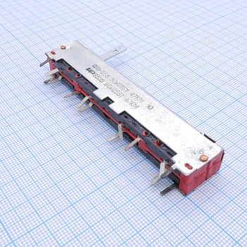 СП3-23В 0.125 В-18 20%    47К - Резистор переменный регулировочный движковый сдвоенный H=25mm, L=86mm, h=18mm, b=11.5
