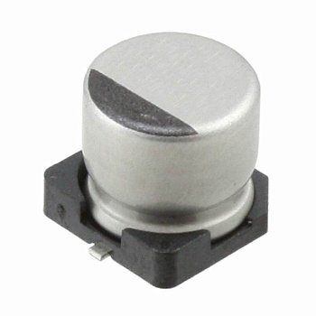 UCL1E470MCL1GS - Конденсатор алюминиевый электролитический 47мкФ 25В ±20% (6.3х5.8мм) для поверхностного монтажа 300мА 2000час 105°С автомобильного применения лента на катушке