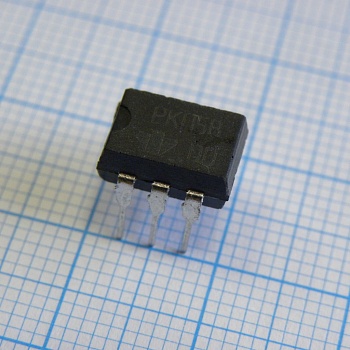 КР293КП5В - Реле малой мощности общего назначения 1-канальное на размыкание Iком= 60мА,Uком=350В