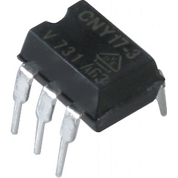 CNY17-3 - Оптопара одноканальная транзисторный выход постоянного тока c выводом базы 6-Pin PDIP
