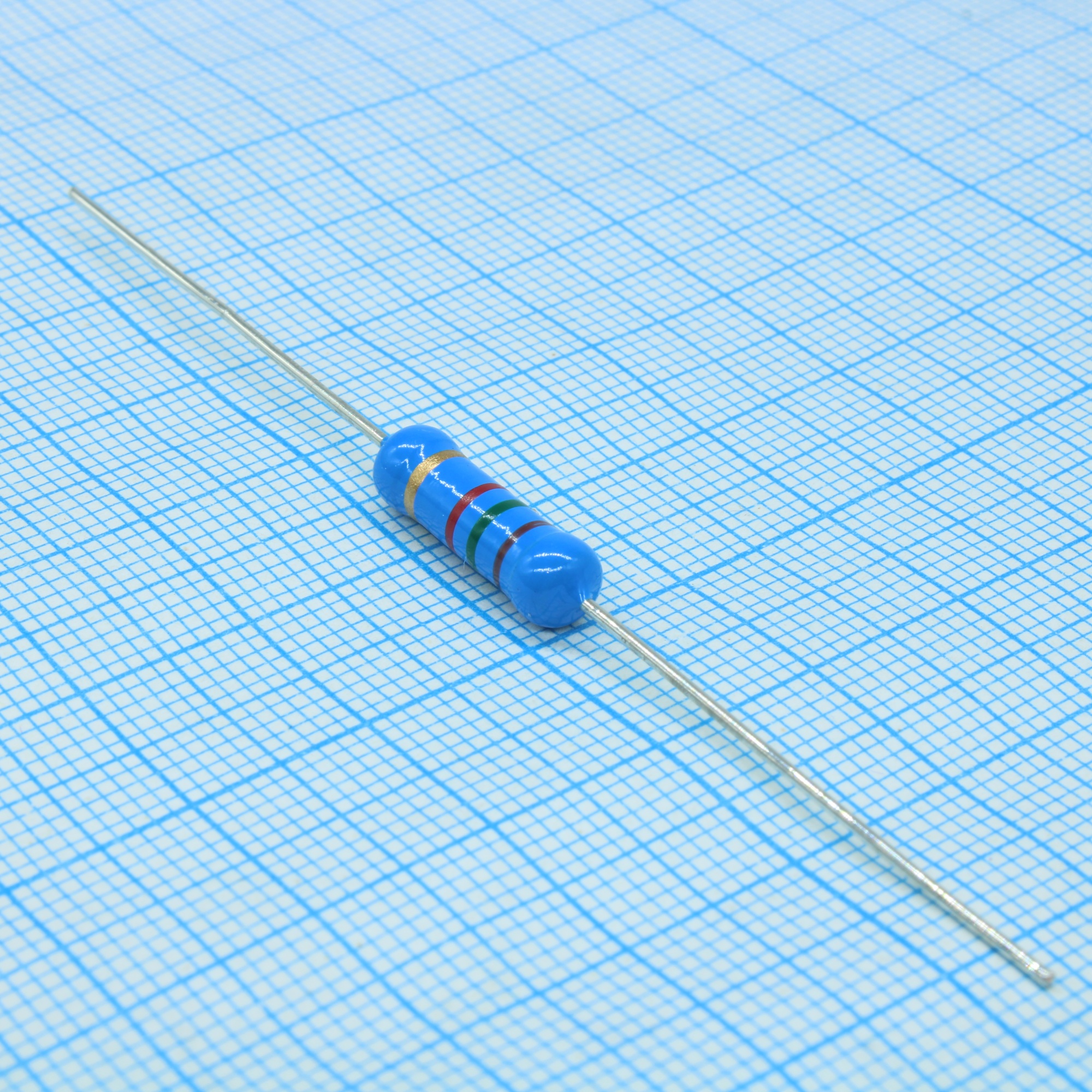 MF200J1K5T - Резистор металлопленочный 2Вт 1,5кОм ±5%