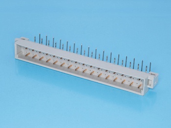 612C-32M-E2 - Разъем DIN 41612 32 контакта, вилка, прямой угол, четный, 3 ряда