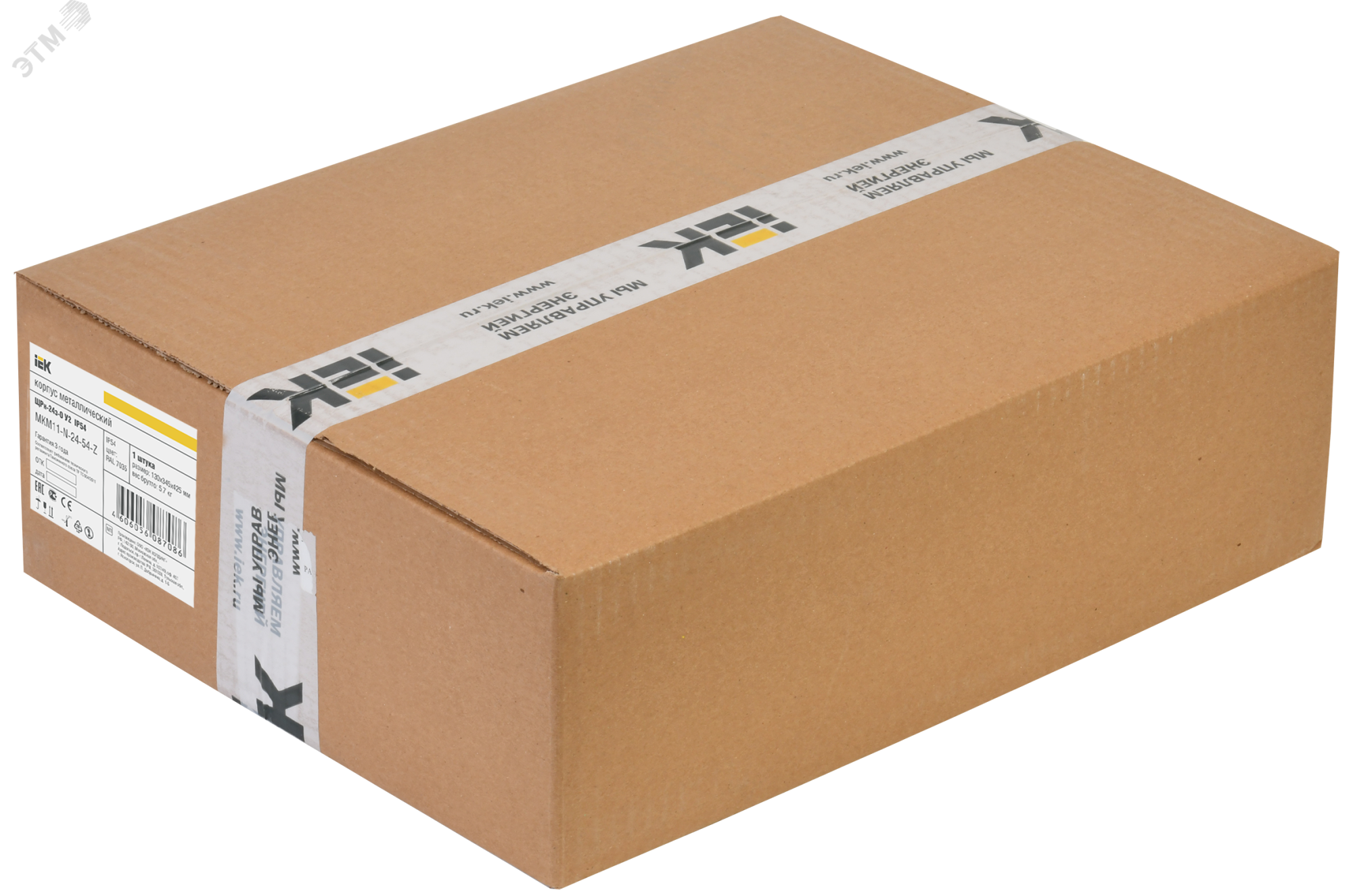 Корпус металлический ЩРн-24 (410х330х120мм) IP54 TITAN 3 MKM11-N-24-54-Z